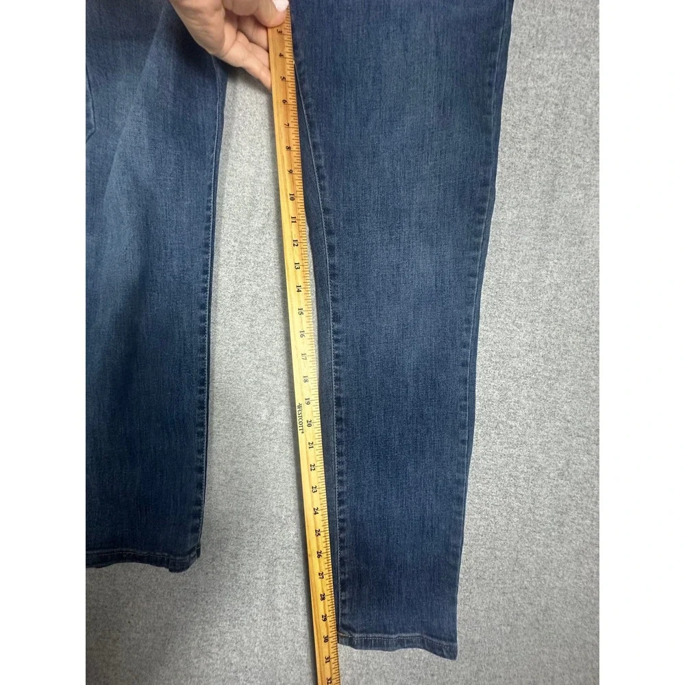 Lucky Brand 412 Athletic Slim Jeans Mens 32x32 Blue Stark Wash Denim